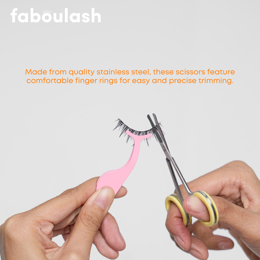 Faboulash Precision Scissors (Stainless steel with Rubber Grip)