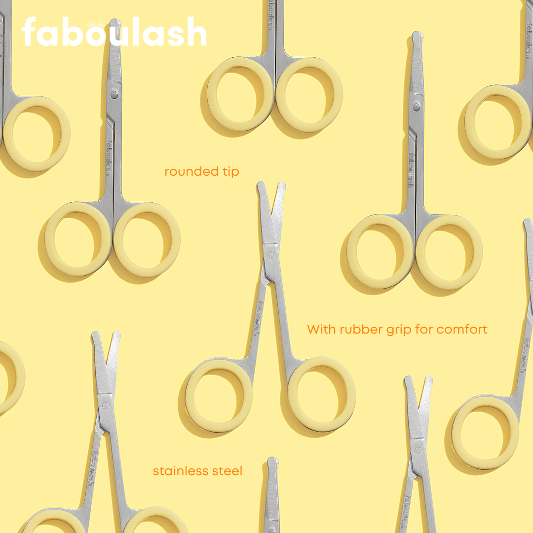 Faboulash Precision Scissors (Stainless steel with Rubber Grip)