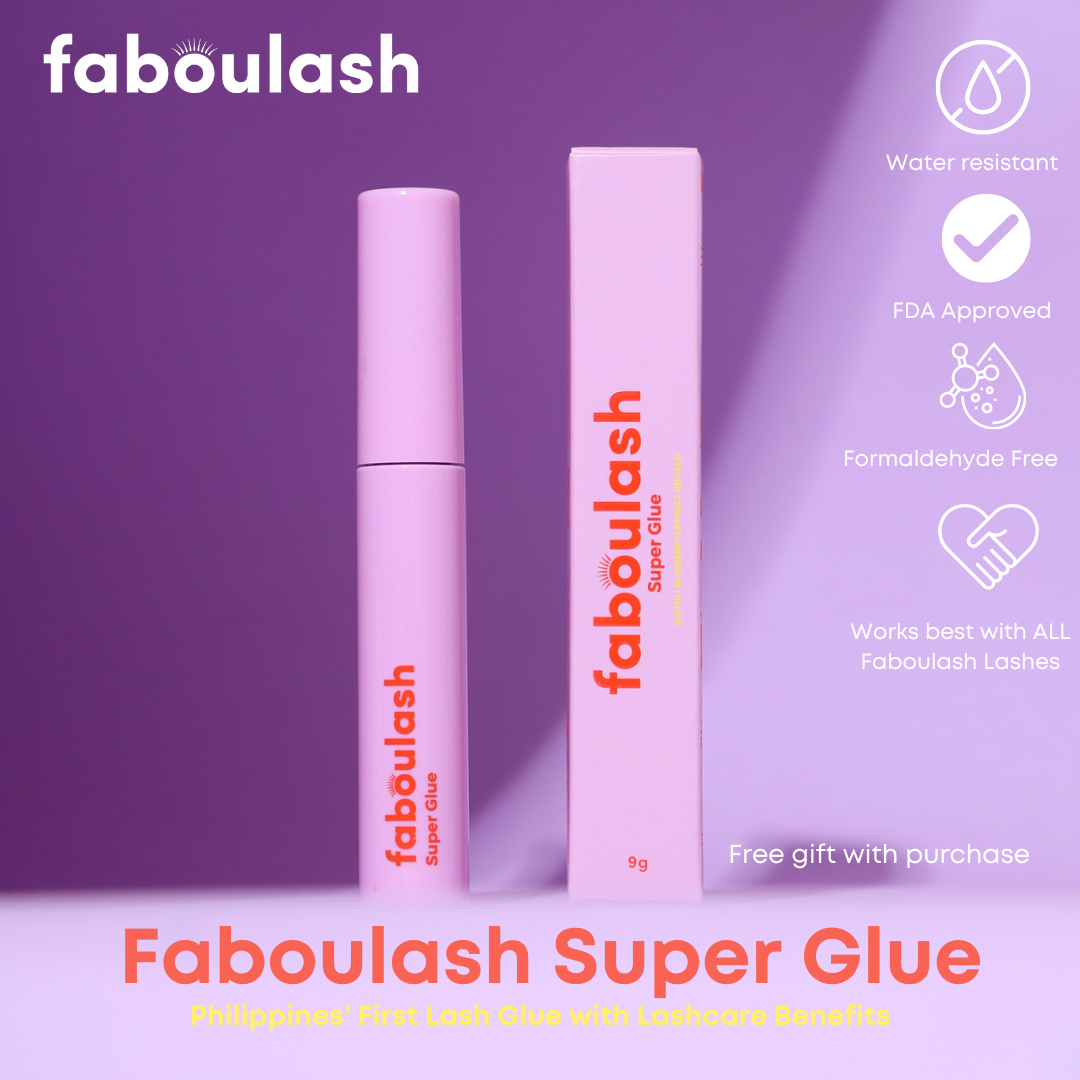 Faboulash Super Glue Eyelash Adhesive Infused with Blueberry Extract 9G