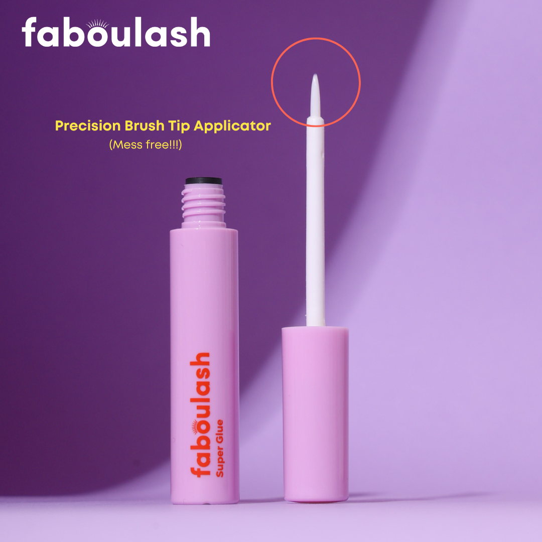 Faboulash Super Glue Eyelash Adhesive Infused with Blueberry Extract 9G