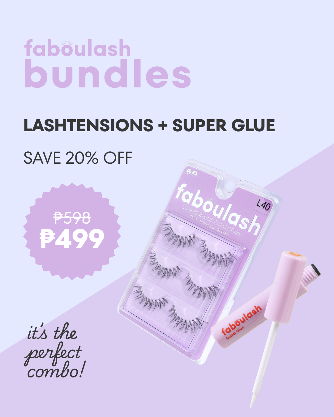 Faboulash Bundles Premium Quality Lashes(random), Super Glue and Pro Tools
